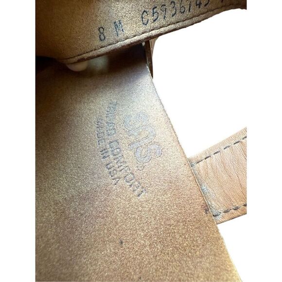 SAS Womens Brown Leather Huggy All Day Tripad Comfort Sandals Size 8M - Picture 2 of 15